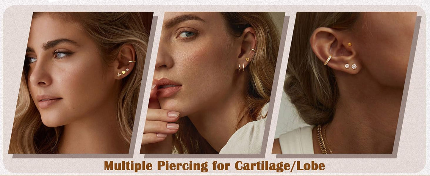 Elegant Anti-Tarnish Earring Set™