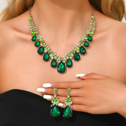 Dazzling Elegance Crystal Jewelry Set™