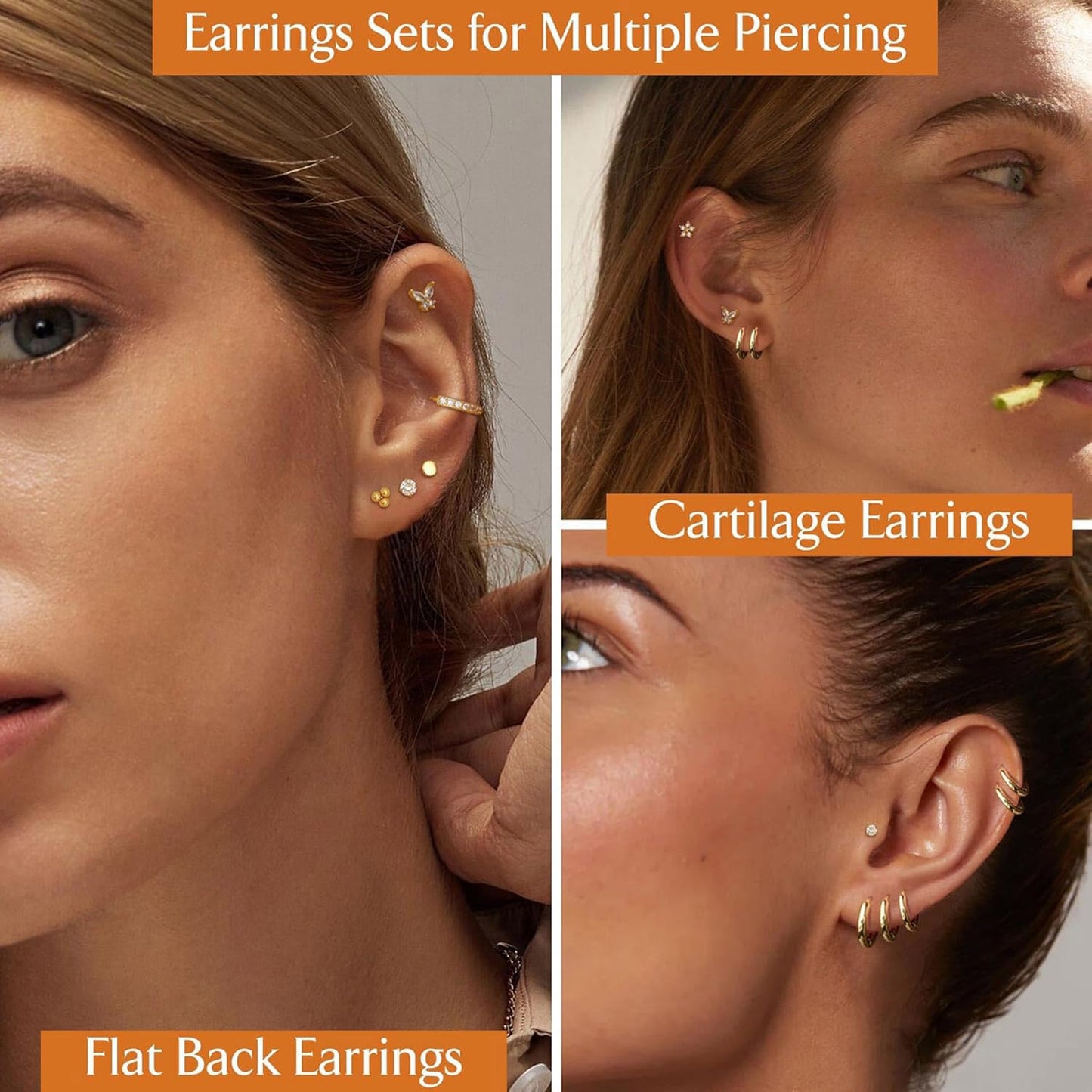 Elegant Anti-Tarnish Earring Set™
