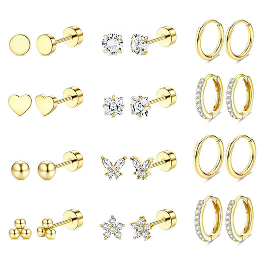 Elegant Anti-Tarnish Earring Set™