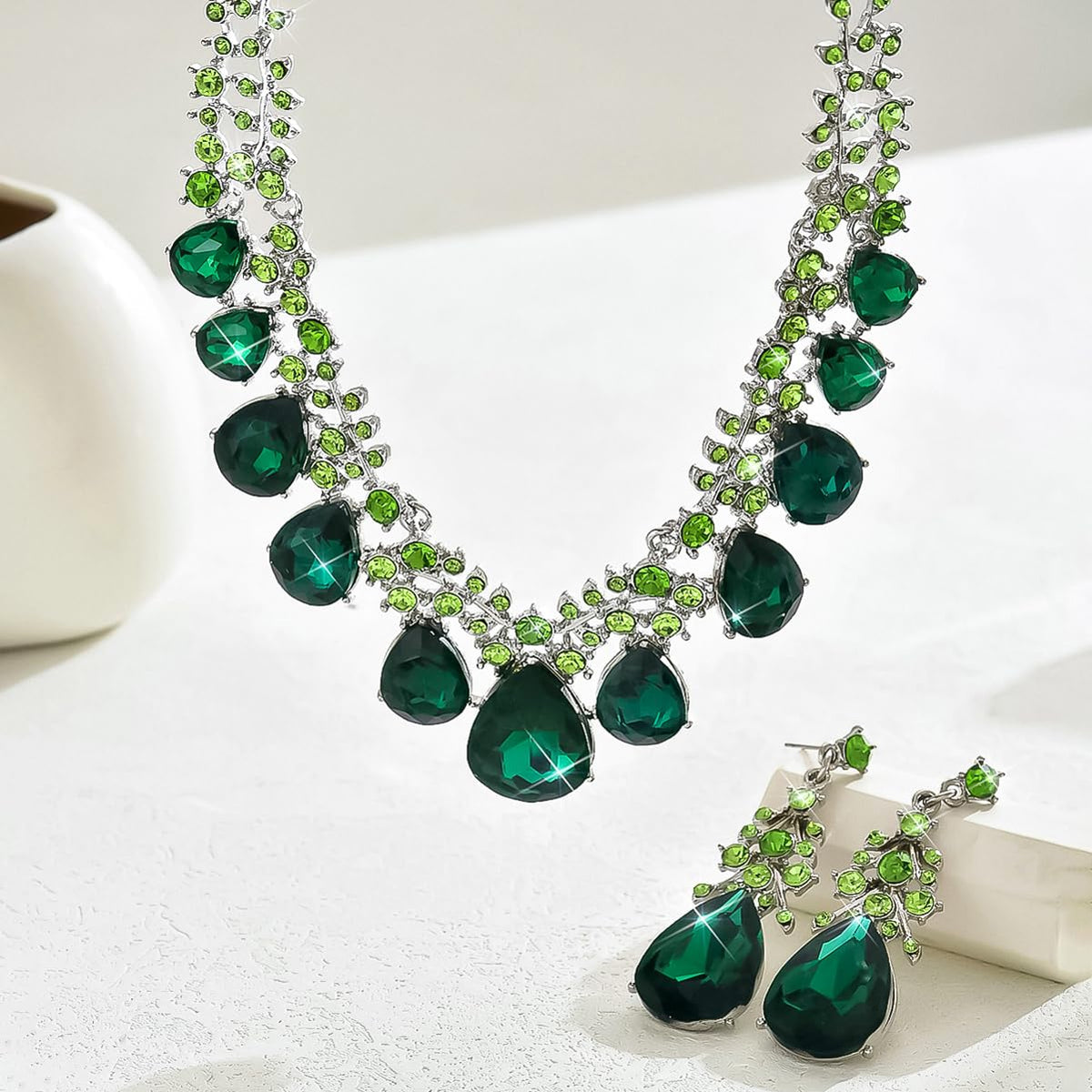 Dazzling Elegance Crystal Jewelry Set™