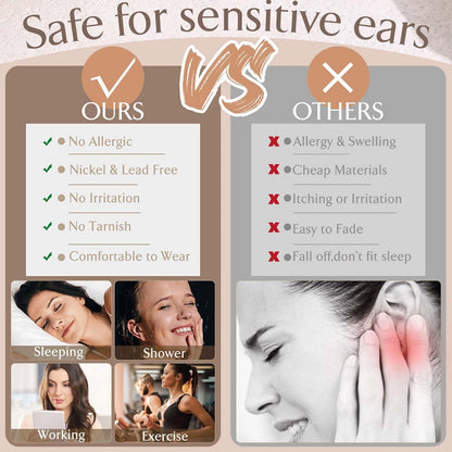 Elegant Anti-Tarnish Earring Set™