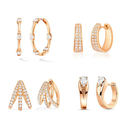 Elegant Crystal Stud Earrings Set™